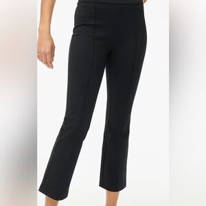 J Crew factory Crop flare ponte pant